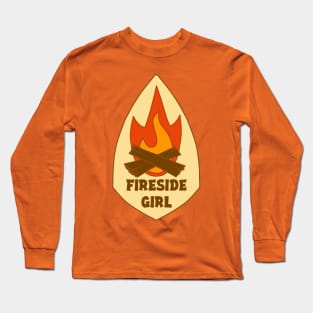 Fireside Girl Patch Long Sleeve T-Shirt